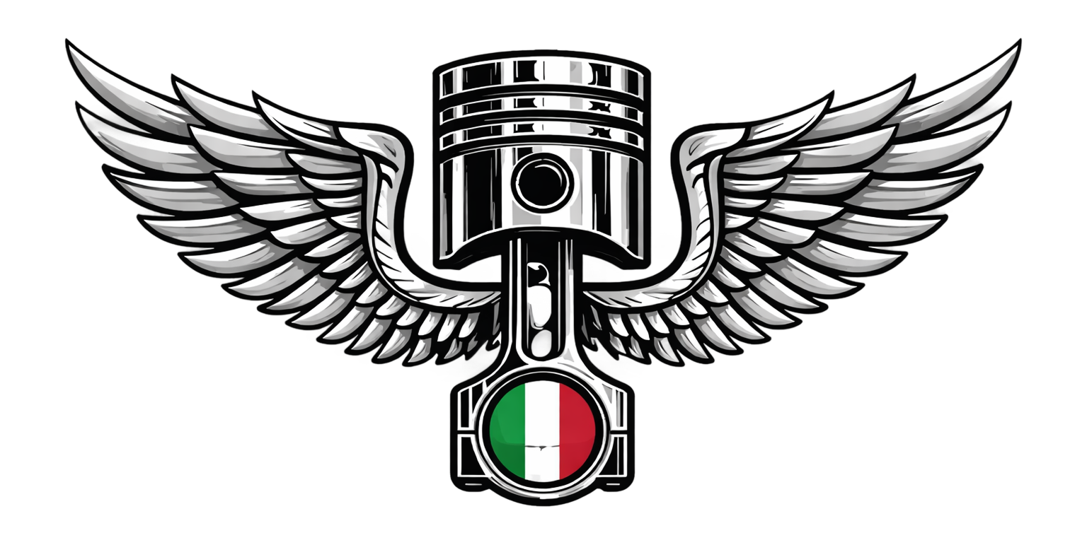Di Negrelli's piston and wings emblem